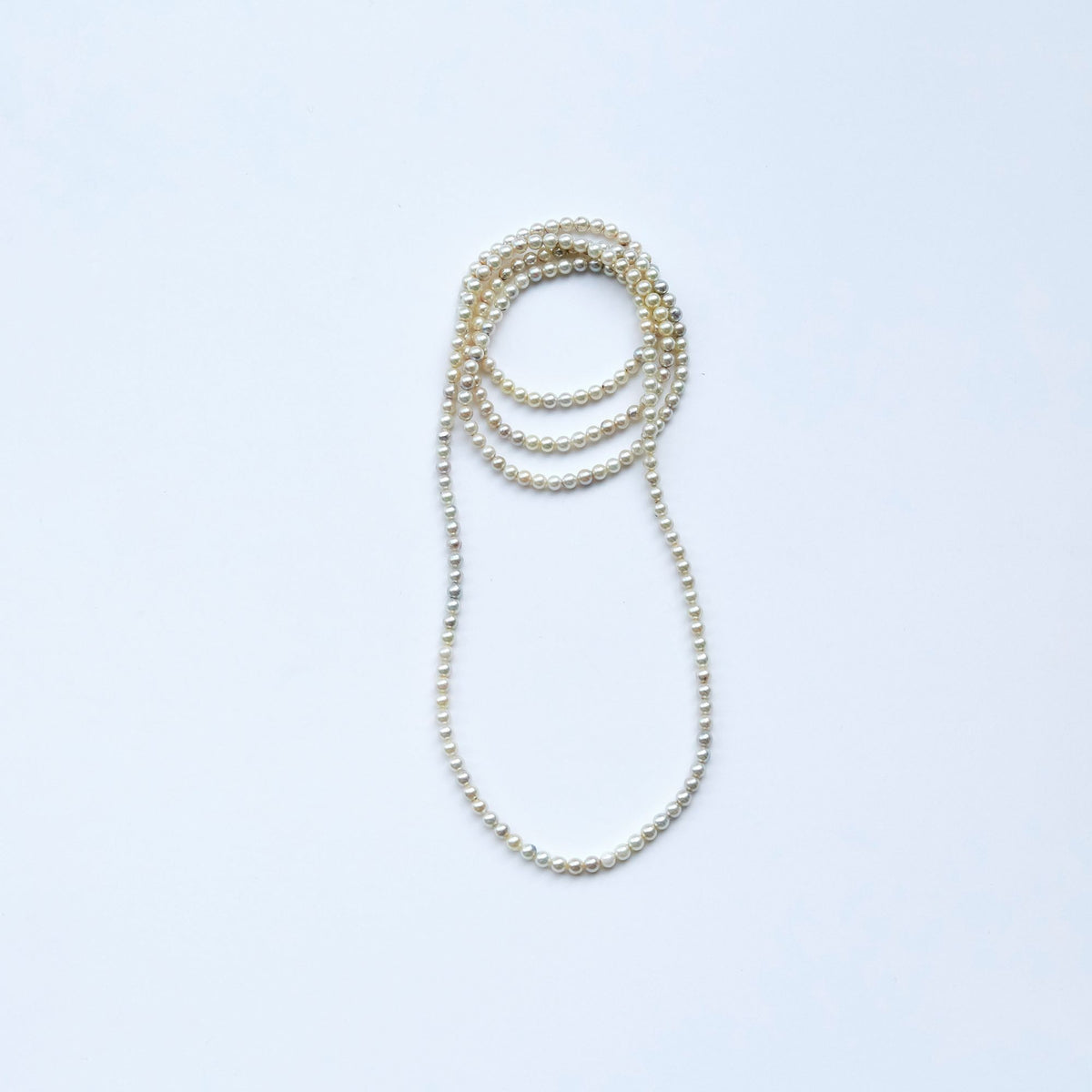 Rope Necklace 170cm ロングロープパールネックレス | a・unエシカル ...