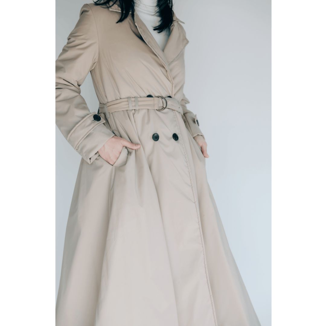 ANIMAL FREE DOWN: TRENCH-WOMEN | a・unエシカル百科店