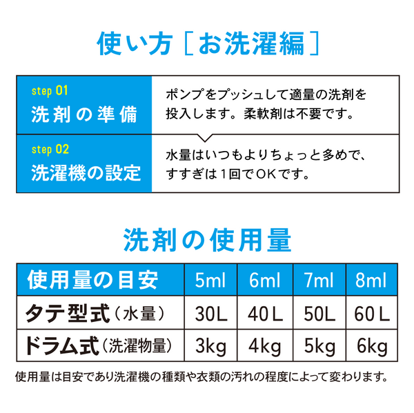 海をまもる洗剤 うみをまもるせんざい 洗濯用 1000ml 詰替パウチ（無香）