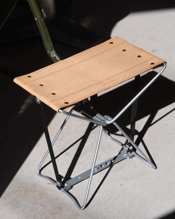 MAKOO マコー 折りたたみスツール リサイクルレザー Folding Stool