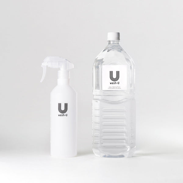 wash-U スターターセット ボトル & 詰め替え用2L