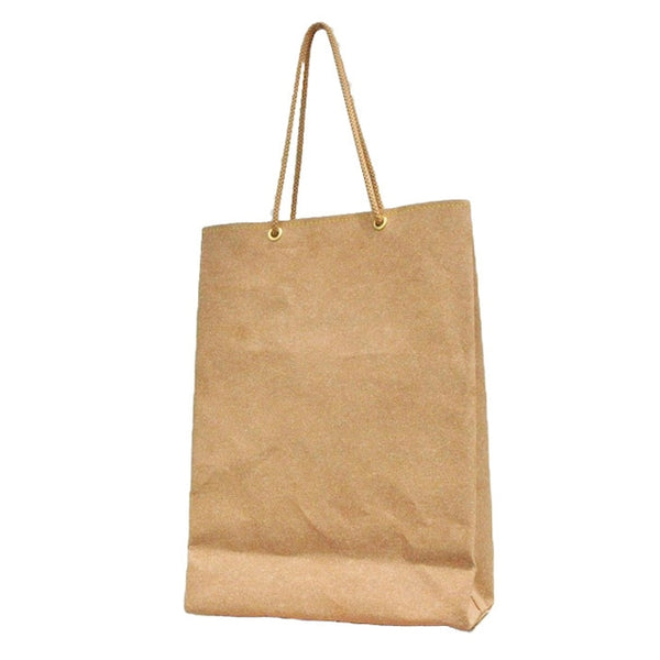 MAKOO マコー ショッピングバッグ ナチュラル リサイクルレザー サイズS / M  Shopping bag Natural