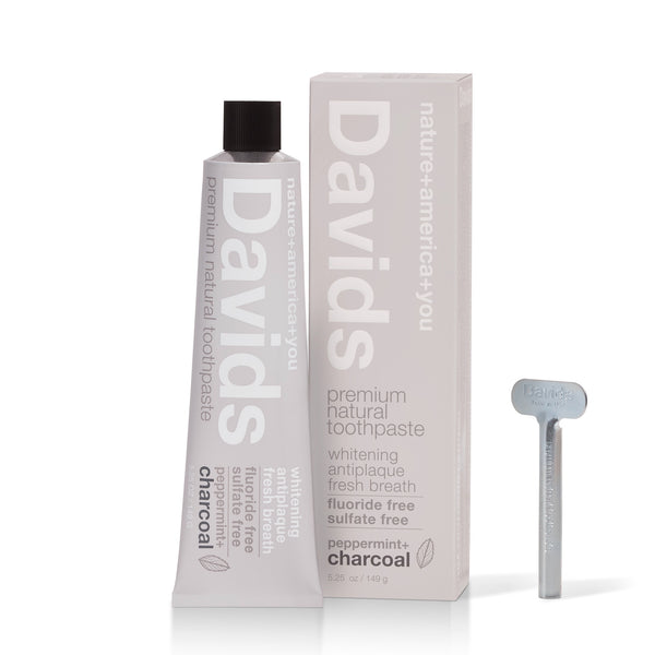 Davids デイヴィッズ ホワイトニングトゥースペースト（チャコール）/歯磨き粉