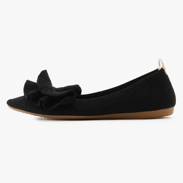 Offen オッフェン pointed-FRIN / BLACK パンプス