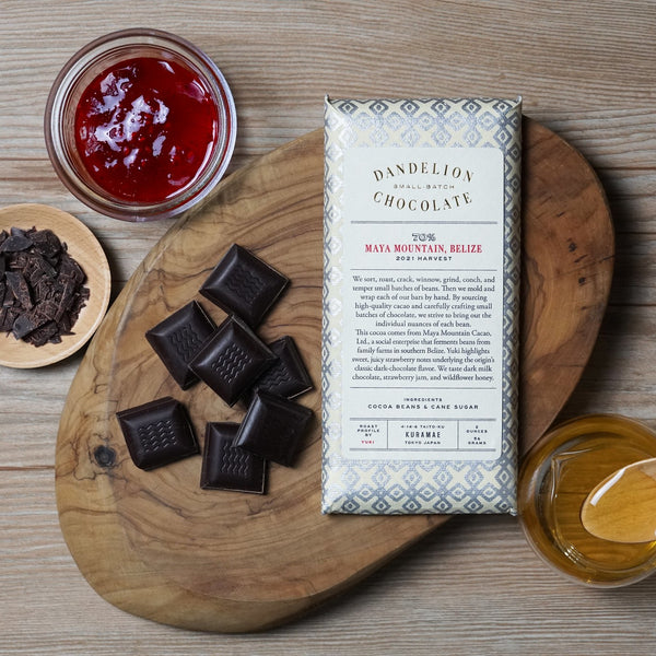 【2/7より順次発送】Dandelion Chocolate×メトロミニッツ限定コラボ　チョコレートバーセット
