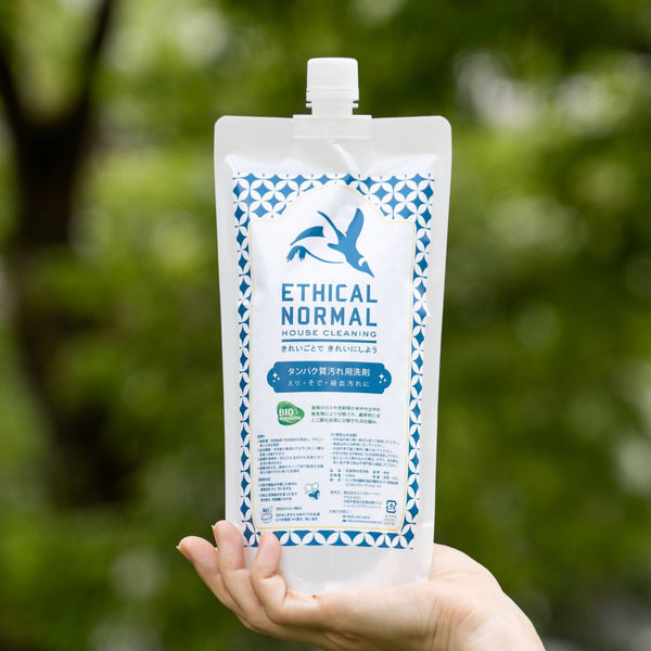 ETHICAL NORMAL エシカルノーマル タンパク質汚れ用 洗剤 詰替え用パウチ 500mL